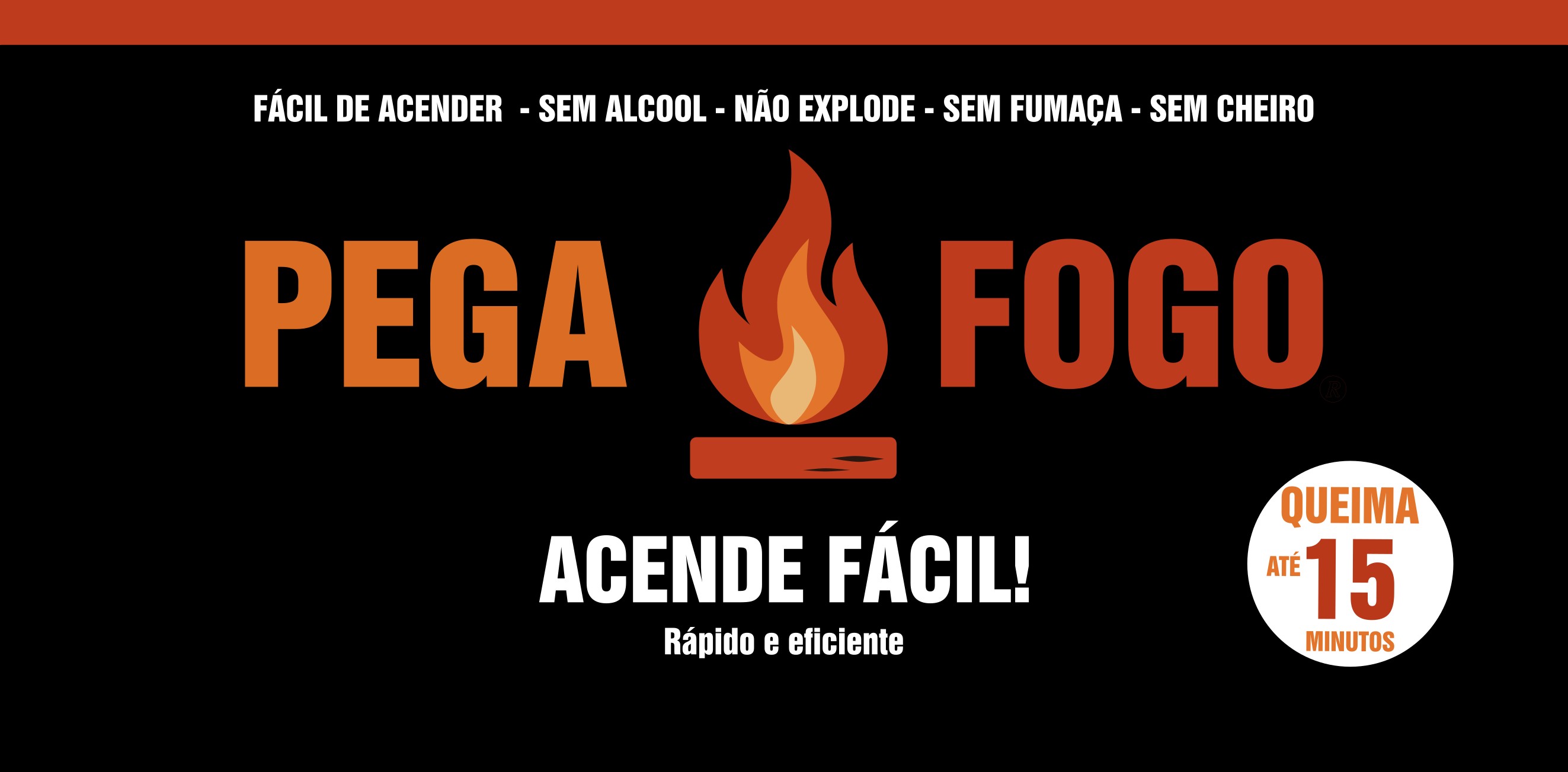 Pega Fogo - Embalagem Frontal